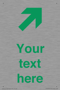 Custom Safe Condition inverse: Green Up right arrow